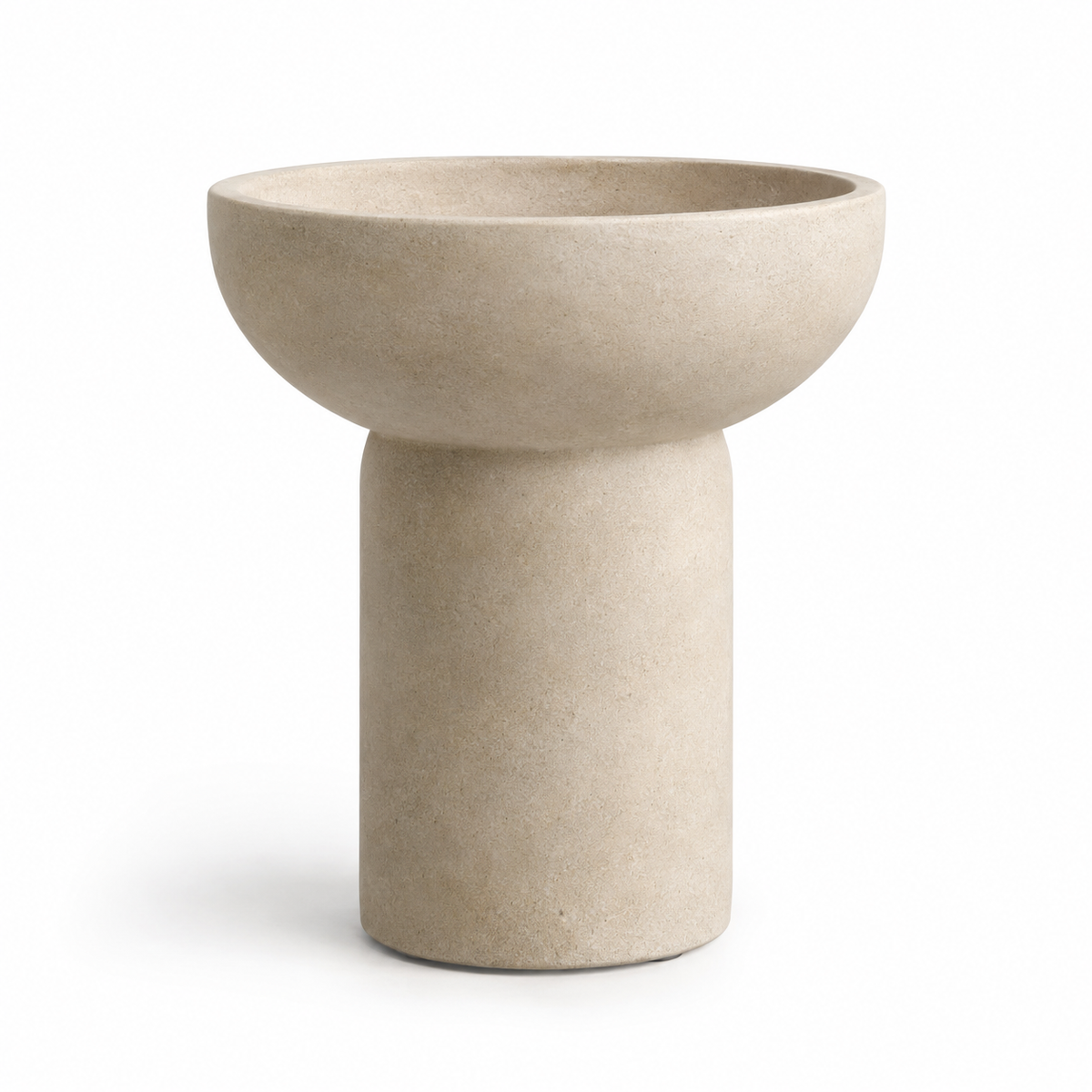 Arc Basin Pedestal Planter