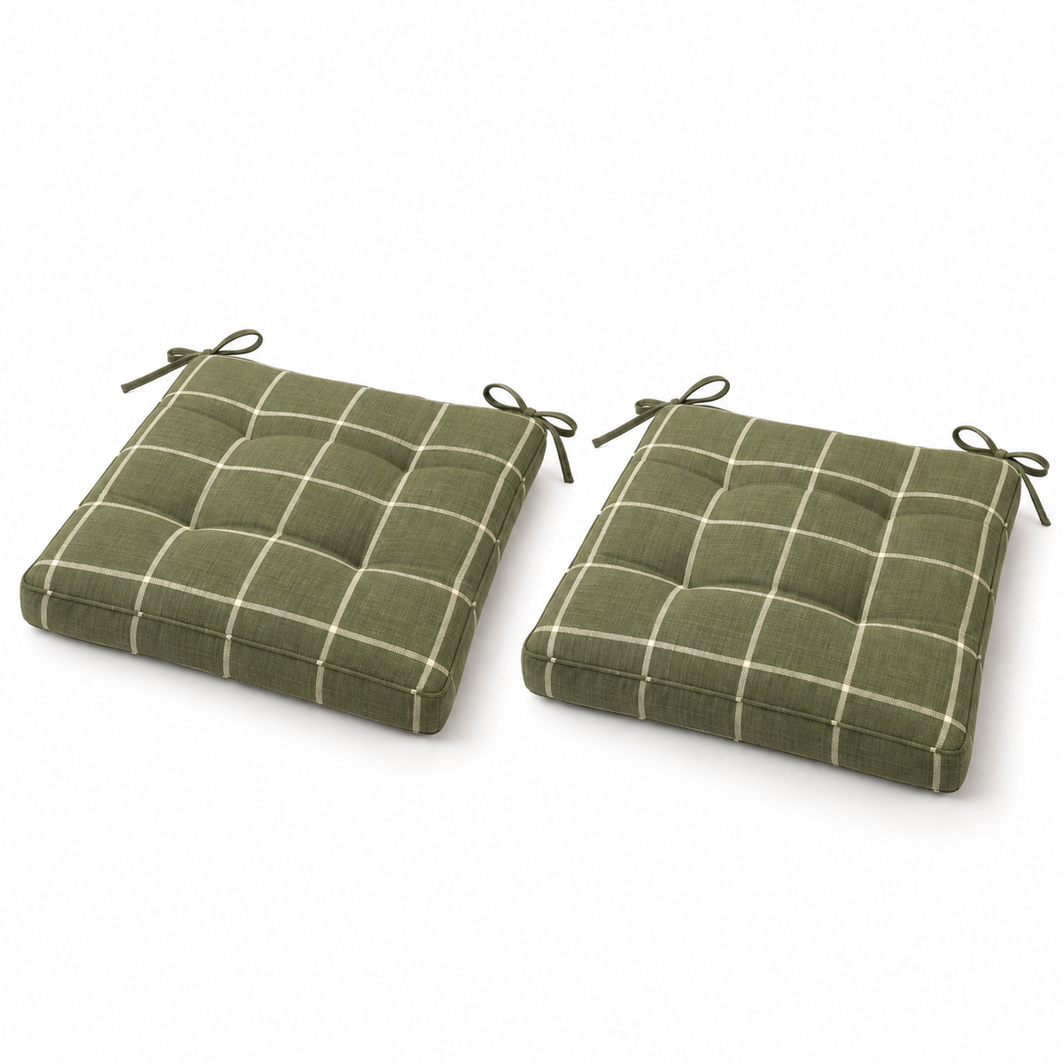 Terrace Grid Chair Pad Set