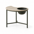Crescent Planter Side Table