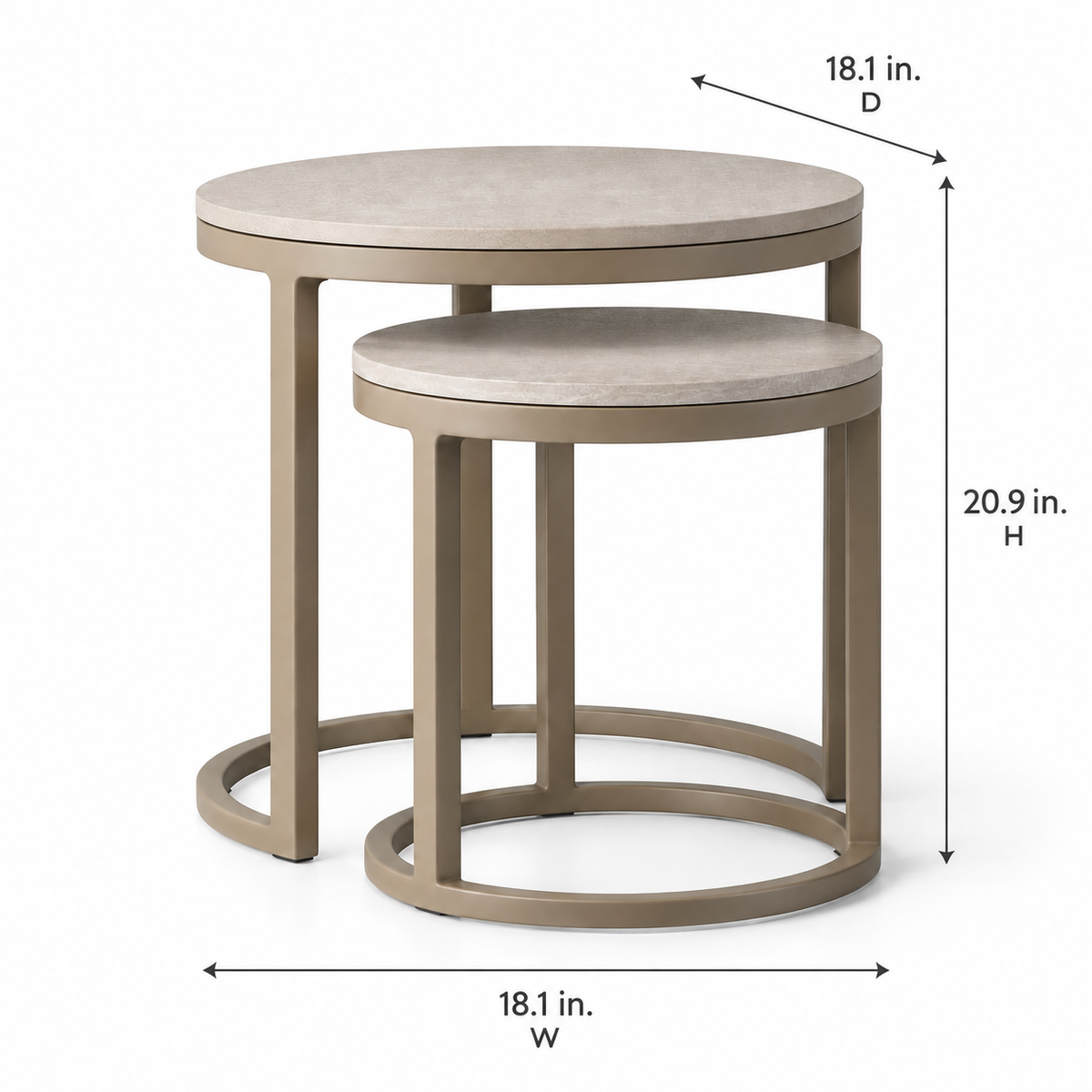 Nook Nesting Table Pair