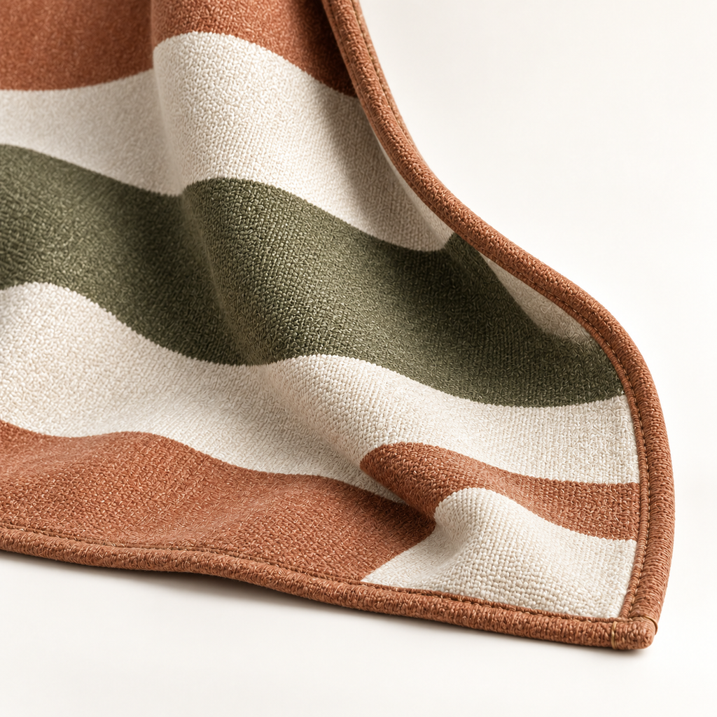 Cove Stripe Outdoor Throw