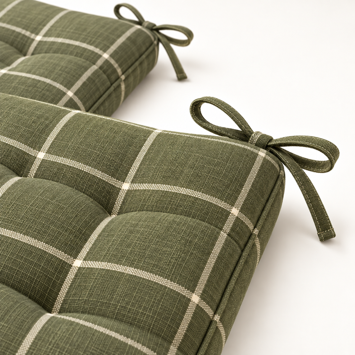 Terrace Grid Chair Pad Set