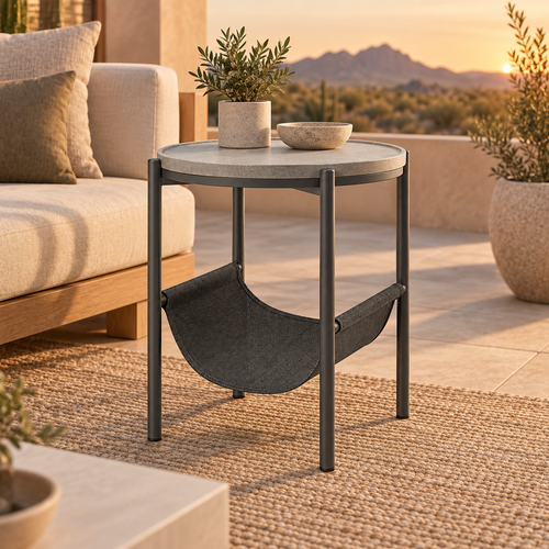 Contour Caddy Side Table