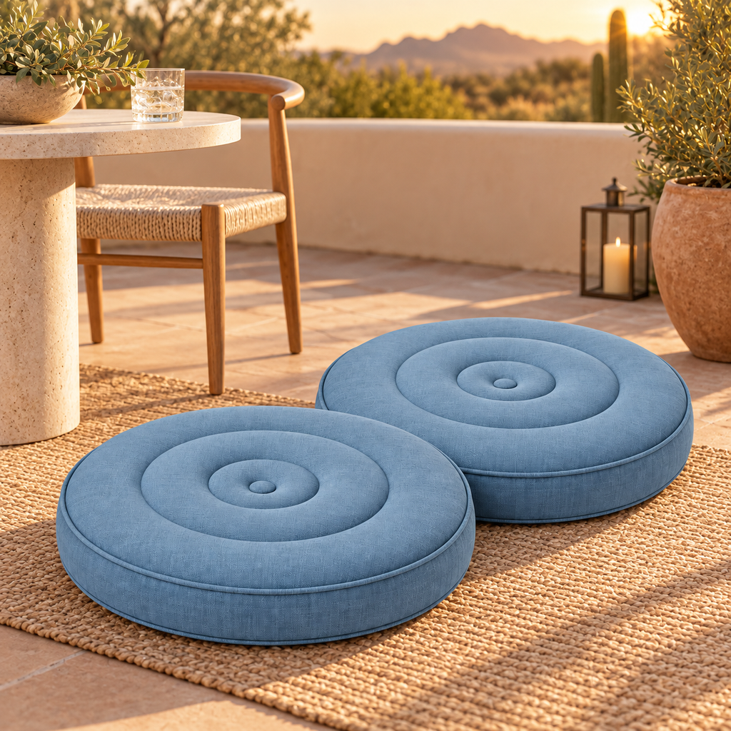 Halo Round Seat Cushion Set