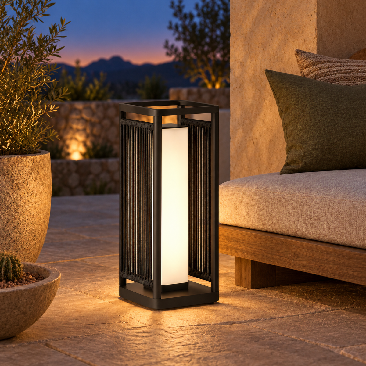 Cove Glow Portable Floor Lantern