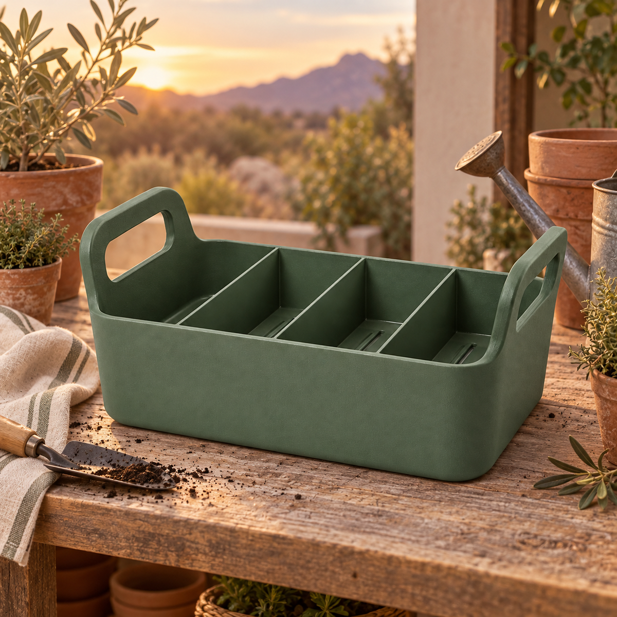 Field Tray Garden Caddy