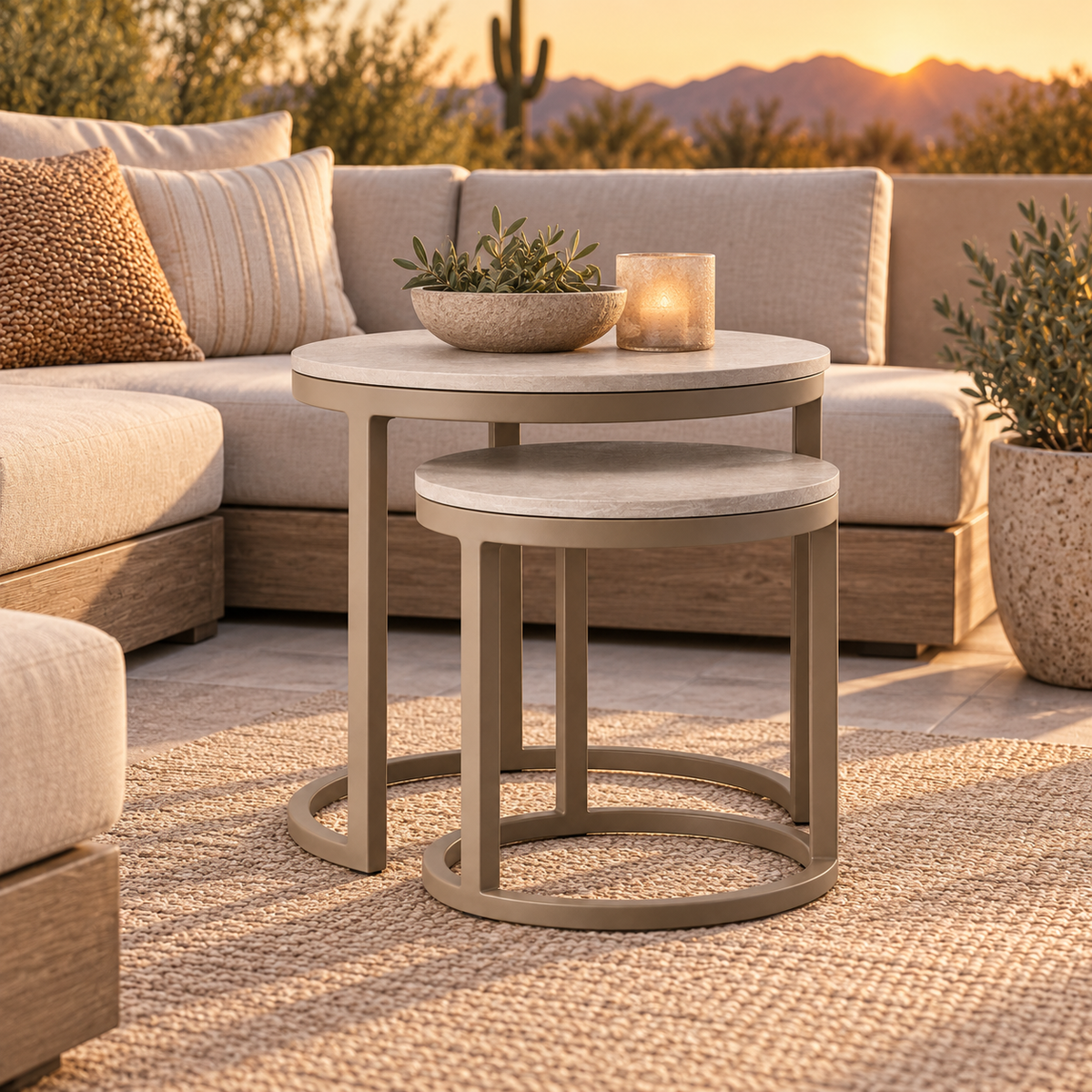 Nook Nesting Table Pair
